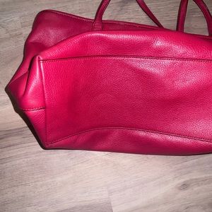 Coach leather tote bag